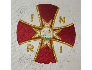 Masonic Badges While Embroidered 026