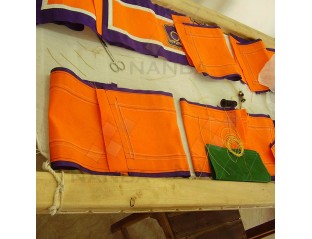 Orange Regalia Gauntlets - Embroidery Section