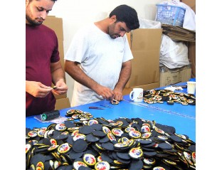 Production of Badges 01