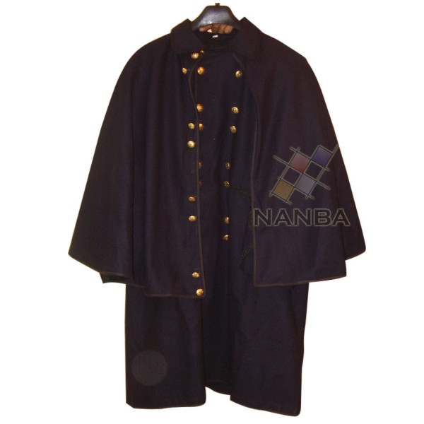 Civil War Double Breasted Great Coat