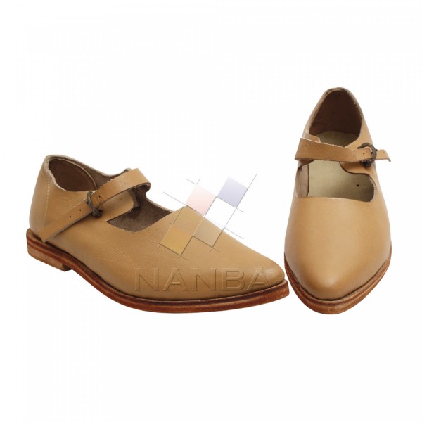Medevial Low Buckle Shoes 