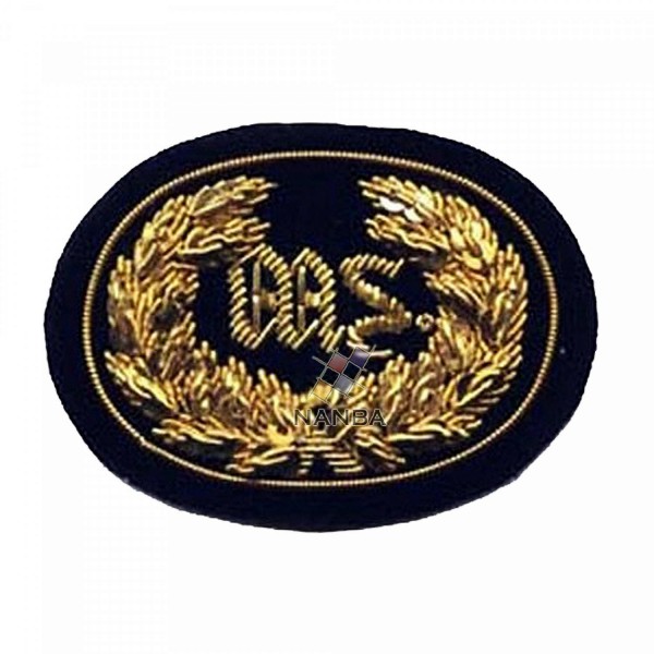 Civil War Embroidered Hat Badge