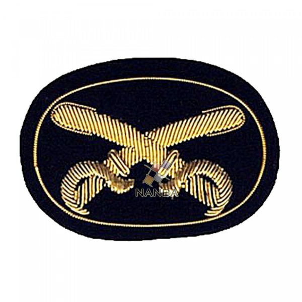 Artillery Embroidered Hat Badge