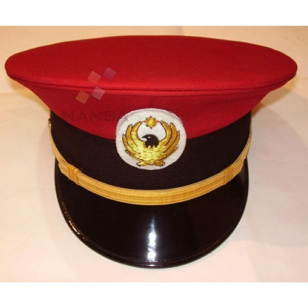 Peaked Cap with Emblem