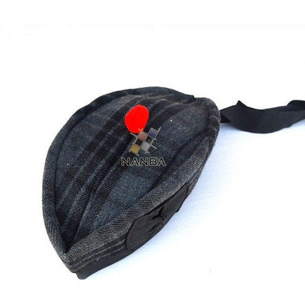 Irish Tartan Glengarry/Kilt Hat | Royal Stewart Glengarry | Scottish Balmoral | Balmoral Kilt Beret | Hat kilts