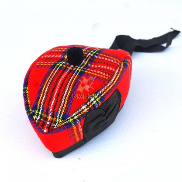 Royal Stewart Glengarry | Scottish Balmoral | Balmoral Kilt Beret | Hat kilts