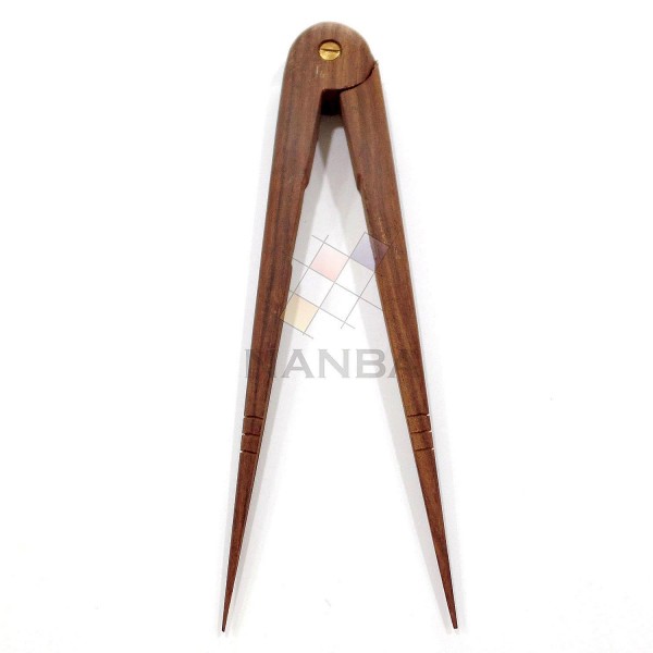 Masonic Wooden Compass