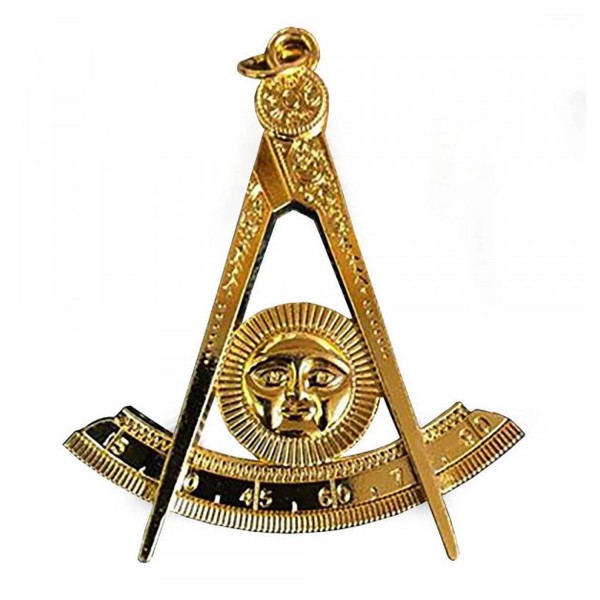 Masonic Gold Collar Jewel - Past Master