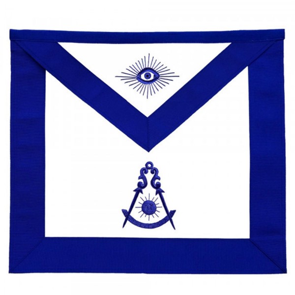 Masonic Past Master Blue Lodge Apron