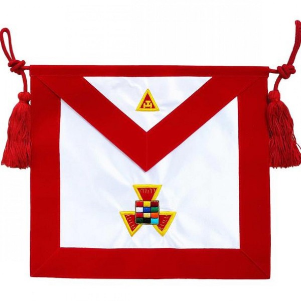 Masonic Apron Royal Arch RAM Past High Priest PHP Hand Embroidered