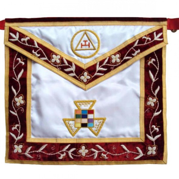Masonic Apron Hand Embroidered Royal Arch