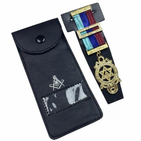 Masonic Regalia Pocket Jewel Holder/Wallet Carry Case