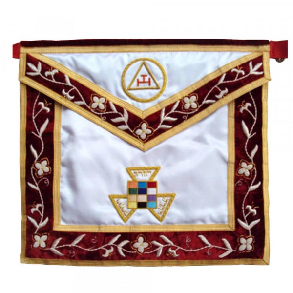 Hand Embroidered Masonic Royal Arch PHP Apron