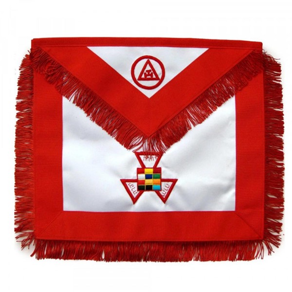 Masonic Royal Arch Past High Priest PHP Apron Hand Embroidered