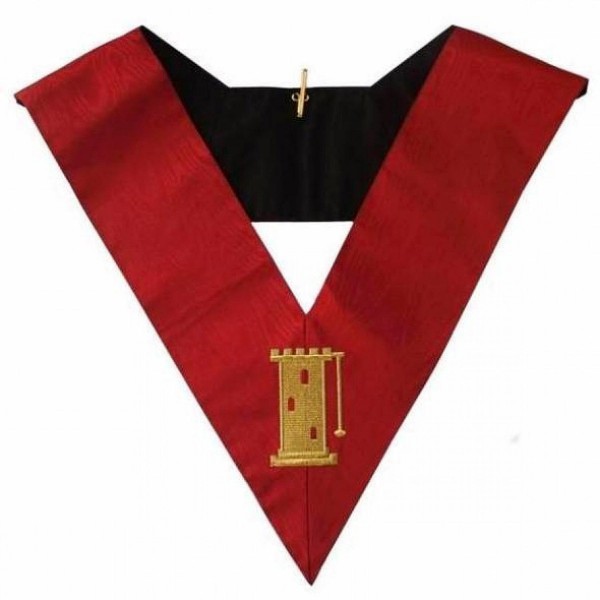 Masonic AASR Collar 18th degree Knight Rose Croix Tour Guard