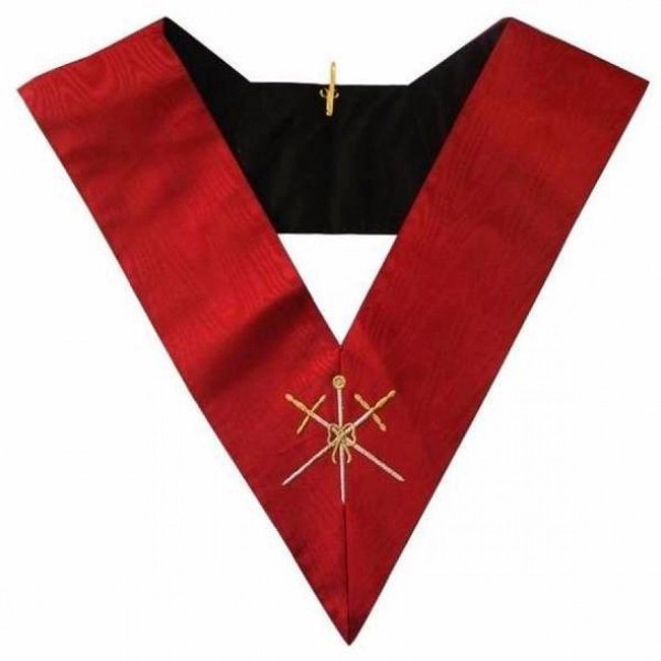 Masonic AASR Collar 18th Degree Knight Rose Croix Master of Ceremonies