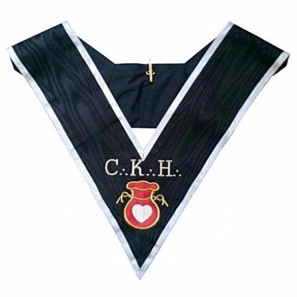 Masonic Officer Collar ASSR 30th Degree CKH Grand Almoner