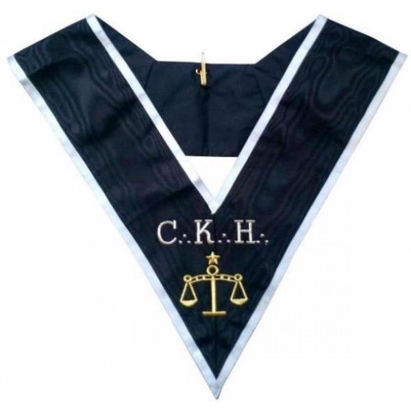 Masonic Officer Collar ASSR 30th Degree CKH Premier Grand Juge