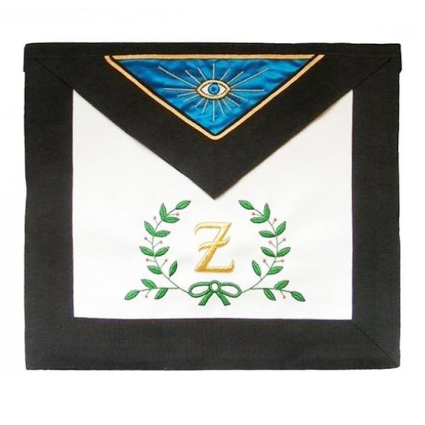 Masonic Scottish Rite Leather Apron AASR 4th Degree Acacia