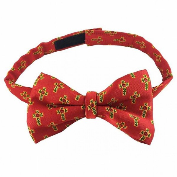 Masonic Silk Rose Croix Degree Bow Tie Red
