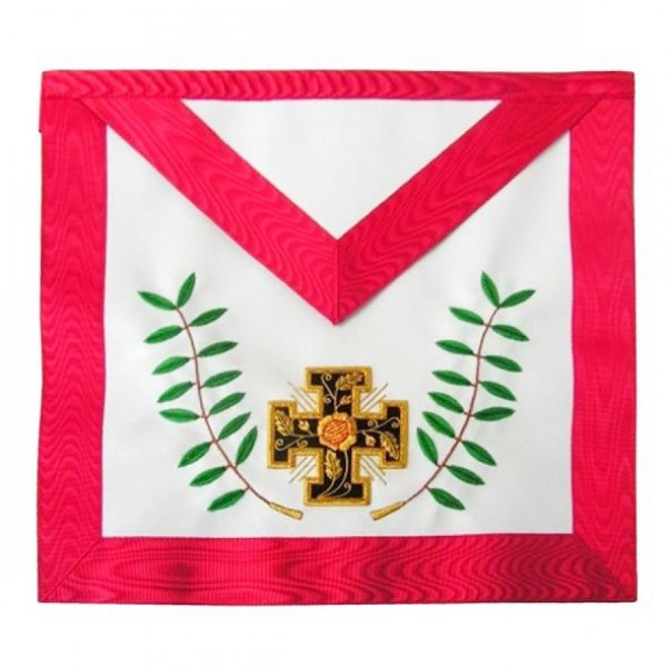 Masonic AASR 18th Degree Knight Rose Croix Patted Cross Acacia Twigs