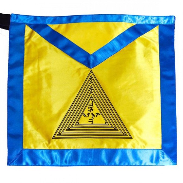 Masonic Scottish Rite 20th degree Master Of The Symbolic Lodge Regalia Apron