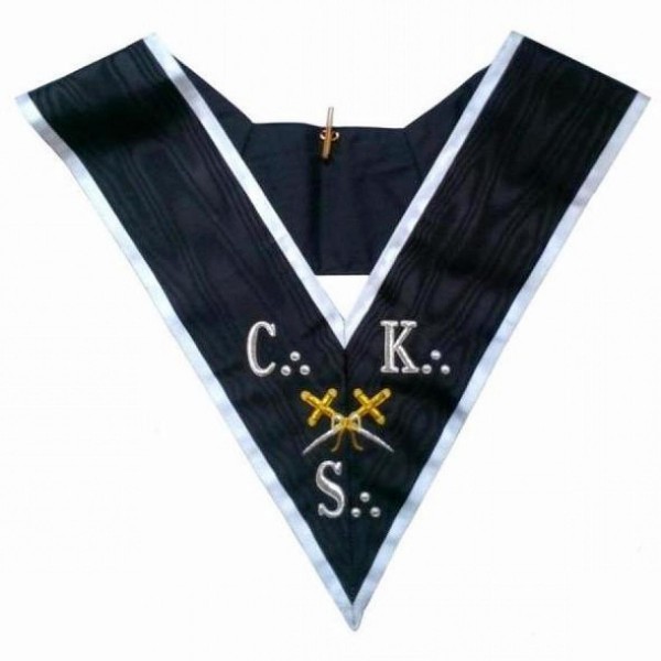 Masonic Collar AASR 30th Degree CKS Cross Swords