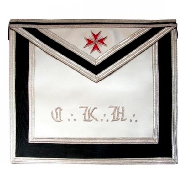 Masonic Scottish Rite Leather Apron AASR 30th Degree Knight Kadosch