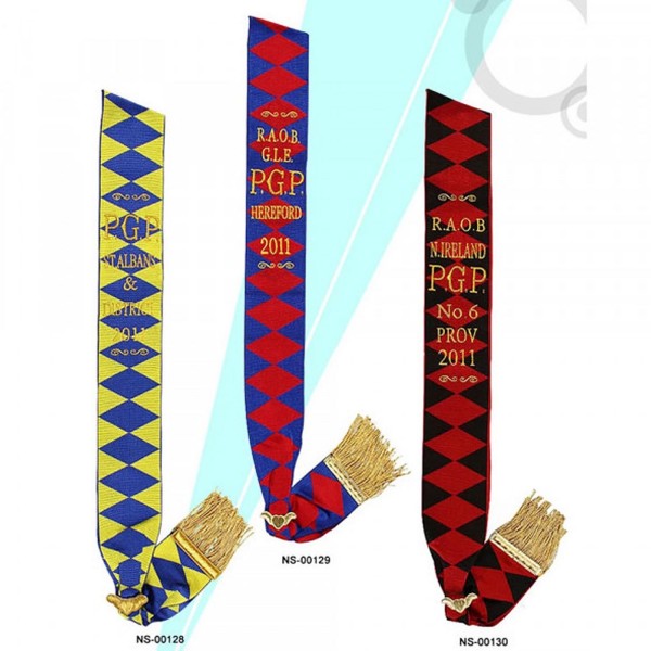 Royal Antediluvian Order of Buffaloes RAOB - Sashes