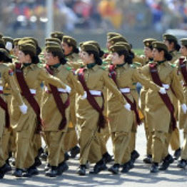 Female Pak Army